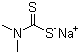 Struktur image of Sodium dimethyldithiocarbamate