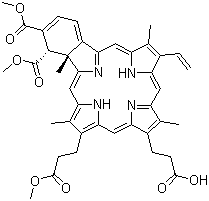 Struktur image of Verteporfin