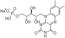 Struktur image of Riboflavin-5'-phosphate sodium
