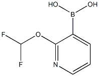 Struktur image of 2-(Difluoromethoxy)pyridin-3-ylboronic acid