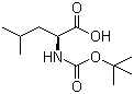Struktur image of Boc-L-Leu-OH