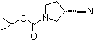 Struktur image of (S)-1-Boc-3-cyanopyrrolidine