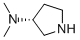 Struktur image of (3R)-3-Dimethylaminopyrrolidine