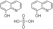 Struktur image of 8-Hydroxyquinoline sulfate