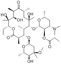Struktur image of Erythromycin propionate