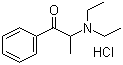 Struktur image of Amfepramone hydrochloride