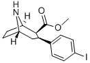 Struktur image of (-)-2beta-Carbomethoxy-3-beta-(4-iodophenyl)nortropane