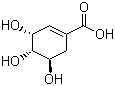 Struktur image of Shikimic acid