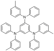Struktur image of 1,3,5-Tris[(3-methylphenyl)phenylamino]benzene