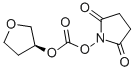 Struktur image of (3S)-Tetrahydrofuranylsuccinmidyl-carbonate