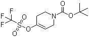 Struktur image of 1-(tert-Butoxycarbonyl)-1,2,3,6-tetrahydropyridin-4-yl trifluoromethanesulfonate