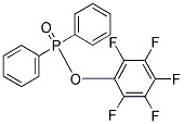 Struktur image of Pentafluorophenyl diphenylphosphinate