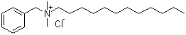 Struktur image of Benzyldimethyldodecylammonium chloride