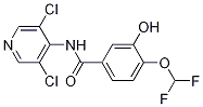 Struktur image of Roflumilast impurity e