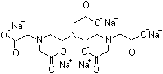 Struktur image of DTPA-5Na