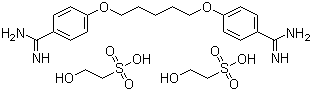 Struktur image of Pentamidine isethionate