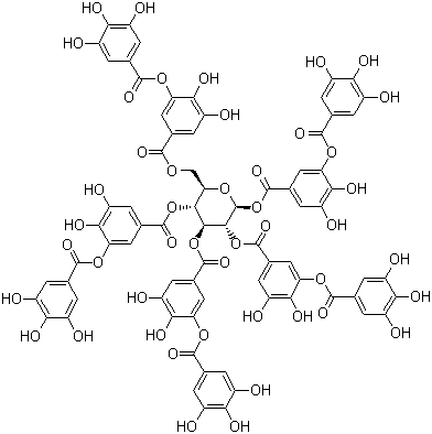 Struktur image of Tannic acid