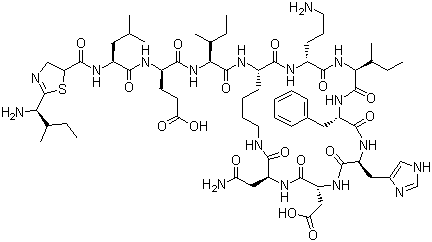 Struktur image of Bacitracin