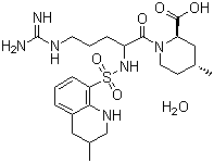Struktur image of Argatroban 1-hydrate