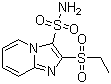Struktur image of 2-Ethylsulfonylimidazo[1,2-a]pyridine-3-sulfonamide