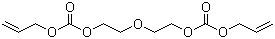 Struktur image of Allyl diglycol carbonate monomer