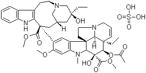 Struktur image of Vinblastine sulfate