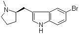 Struktur image of (R)-5-Bromo-3-[(1-methyl-2-pyrrolidinyl)methyl]-1H-indole