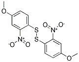 Struktur image of 4-Methoxy-2-nitrophenyldisulfide