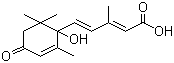 Struktur image of Abscisic acid