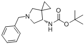 Struktur image of [(7S)-5-(phenylmethyl)-5-azaspiro[2.4]hept-7-yl]-carbamic acid 1,1-dimethyl ethyl ester