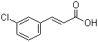 Struktur image of (E)-3-Chlorocinnamic acid
