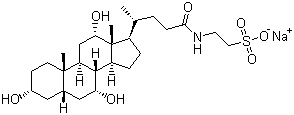 Struktur image of Sodium taurocholate