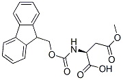 Struktur image of (2S)-2-{[(9H-Fluoren-9-ylmethoxy)carbonyl]amino}-4-methoxy-4-oxobutanoic acid
