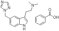 Struktur image of Rizatriptan benzoate