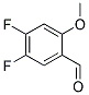 Struktur image of 4,5-Difluoro-2-methoxybenzaldehyde