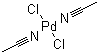 Struktur image of Dichloro-bis-(acetonitrile)palladium(II)