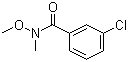 Struktur image of 3-Chloro-N-methoxy-N-methylbenzamide