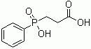 Struktur image of 3-(Hydroxyphenyl phosphinyl) propanoic acid