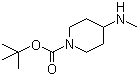 Struktur image of 1-Boc-4-Methylaminopiperidine