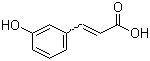 Struktur image of (2E)-3-(3-Hydroxyphenyl)acrylic acid