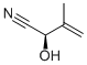 Struktur image of (R)-2-Hydroxy-3-methyl-3-butenenitrile