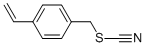 Struktur image of Thiocyanic acid, (4-ethenylphenyl)methyl ester