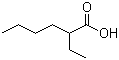Struktur image of 2-Ethylhexanoic acid