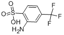 Struktur image of 2-Amino-4-((trifluoromethyl)benzene)sulfonic acid