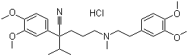 Struktur image of (+/-)-Verapamil hydrochloride