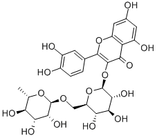 Struktur image of (+)-Rutin