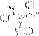 Struktur image of tris-(N-Nitroso-N-phenylhydroxylaminato)aluminum