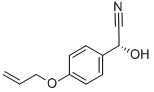Struktur image of (R)-4-(2-propenyloxy)-mandelonitrile