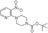 Struktur image of 4-(3-Nitropyridin-2-yl)-piperazine-1-carboxylic acid tert-butyl ester