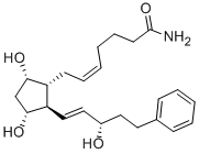 Struktur image of Bimatoprost amide